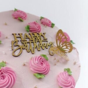Pink Cake Closeup - Ceylova